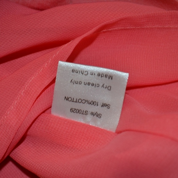 Season. J - Strapless Pink Dress - Picture 6 of 15